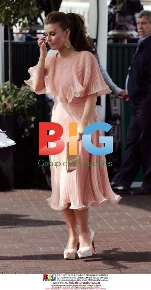 Coleen Rooney in Aintree