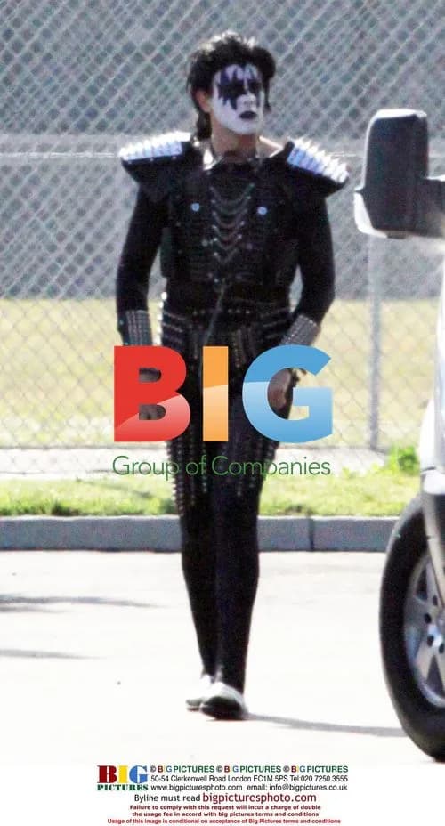 Cory Monteith on Glee Set