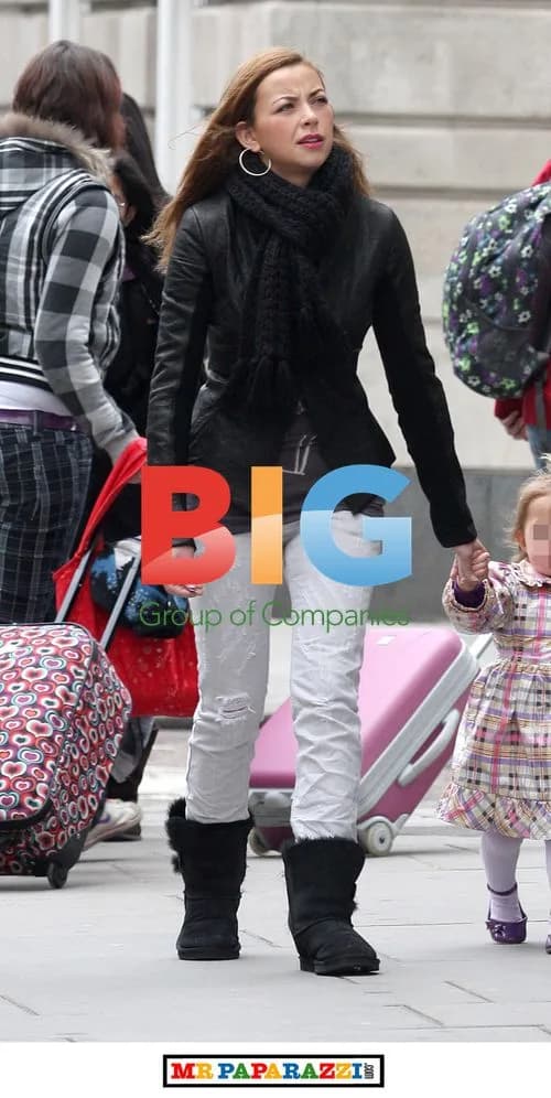 Charlotte Church and Family in London