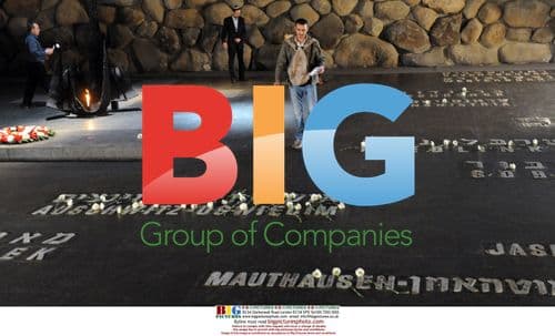 Holocaust survivor at Yad Vashem