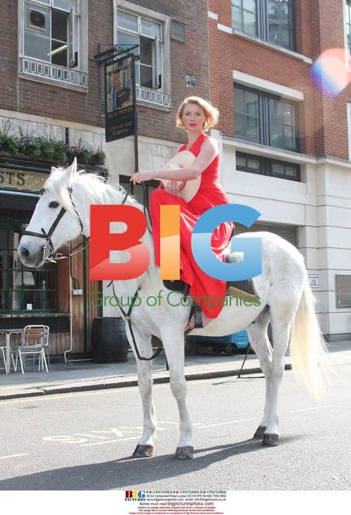 Jodie Kidd Horseback at Goodwood Ritz