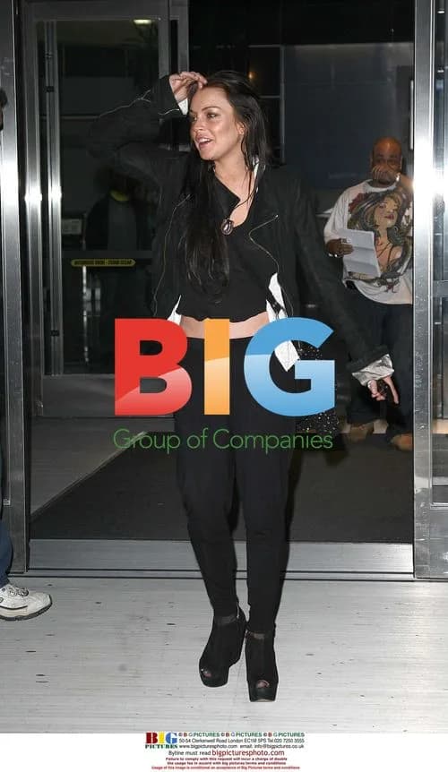 Lindsay Lohan at JFK Airport