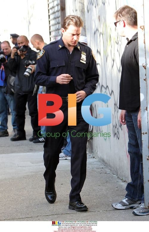 Channing Tatum On Set of "The Son Of No One"