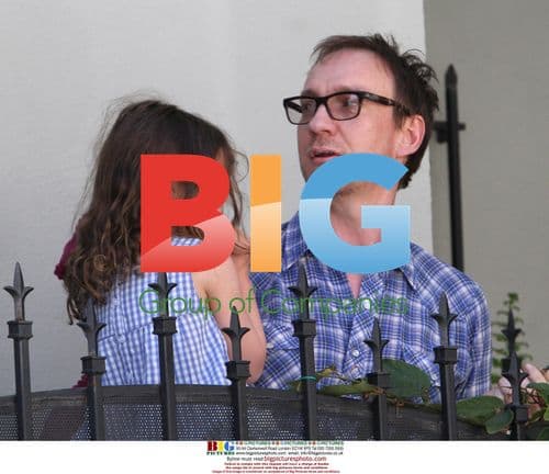 David Thewlis Arrives at Anna Friel's House