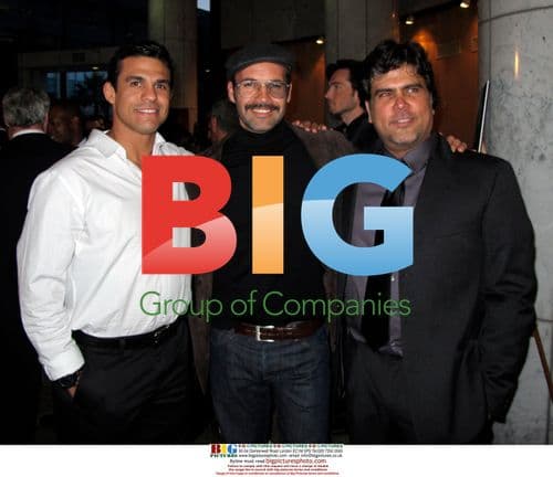 Billy Zane, Vitor Belfort, and Frederico Lapenda at Beverly Hills Film Festival