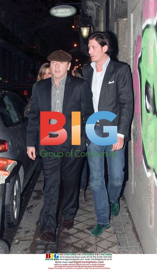 Kevin Spacey & Luis Medina Abascal in Madrid