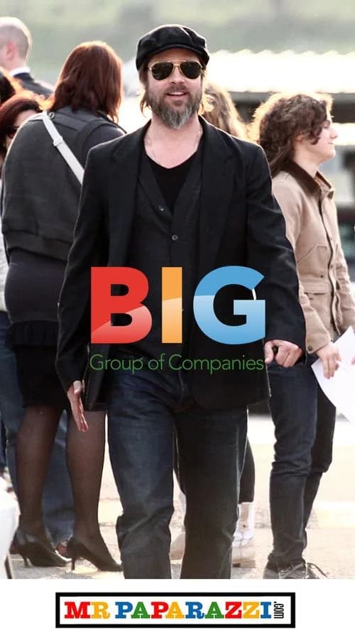 Brad Pitt Visits Marble Industry in Italy