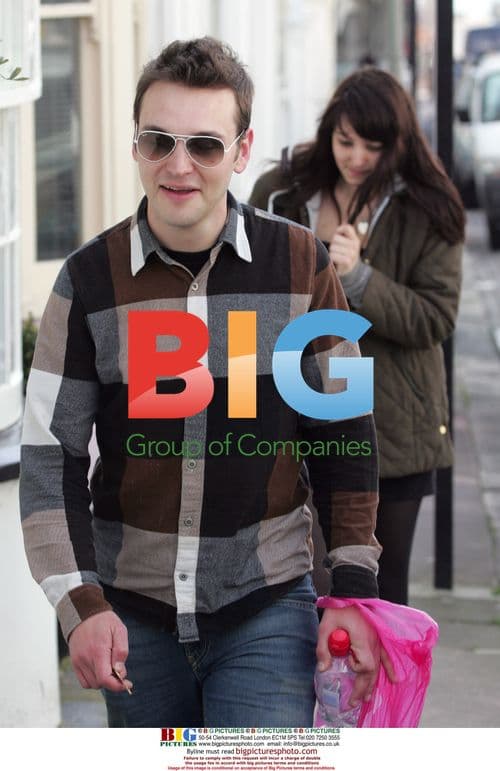 Preston out with friend in Brighton