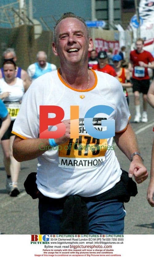DJ Fatboy Slim in Brighton Marathon