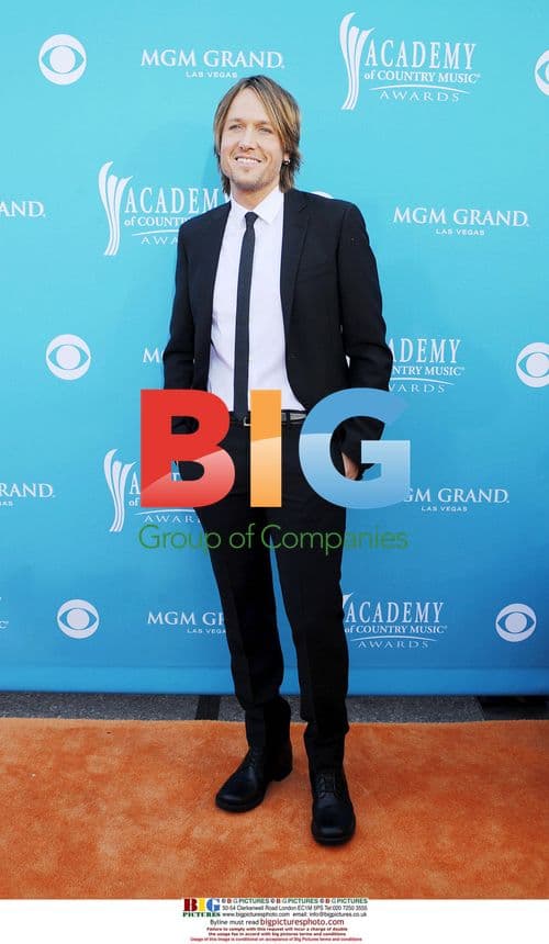 Keith Urban arrives at ACM Awards