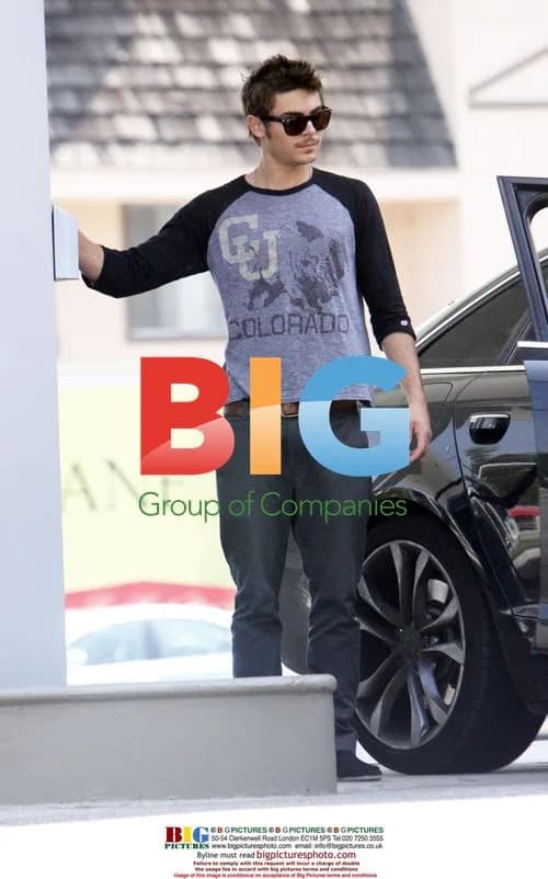 Zac Efron and Vanessa Hudgens at Gas Station