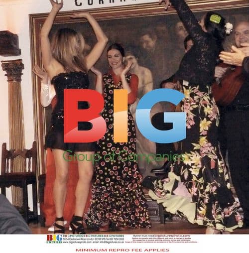 Jennifer Aniston and Gerard Butler Flamenco Party