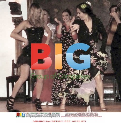 Jennifer Aniston and Gerard Butler Flamenco Party