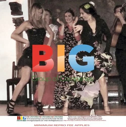 Jennifer Aniston and Gerard Butler Flamenco Party