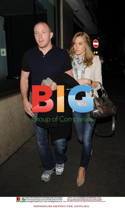 Guy Ritchie and friend dine at Roka