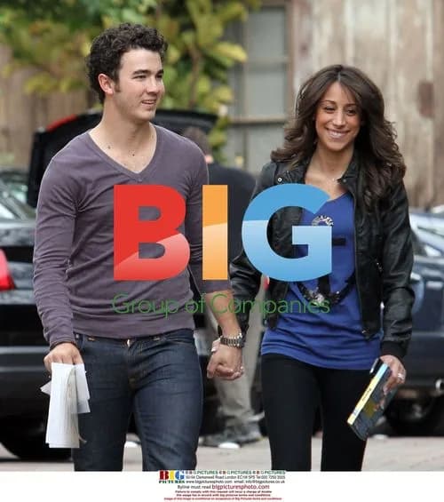 Kevin Jonas and Danielle Deleasa shopping in West Hollywood