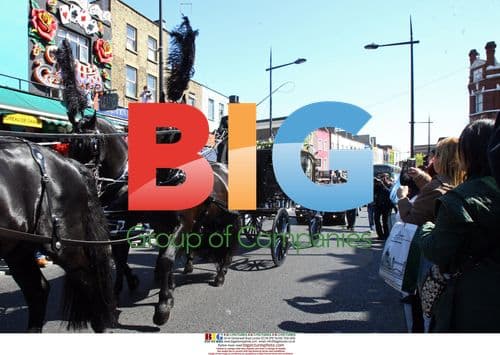 Malcolm McLaren Funeral in Camden