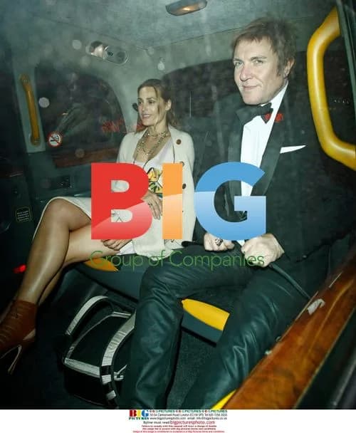 Simon Le Bon at Mark Ronson Gig