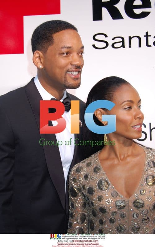 Will Smith and Jada Pinkett Smith at Red Tie Affair