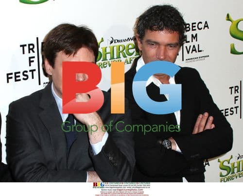 Mike Meyers and Antonio Banderas at 'Shrek Forever After' Premiere