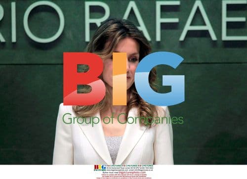 Princess Letizia Arrives at 'Mini Empresas' Event