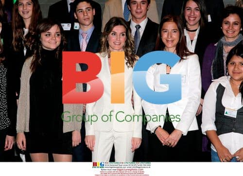 Princess Letizia Arrives to Mini Empresas Event