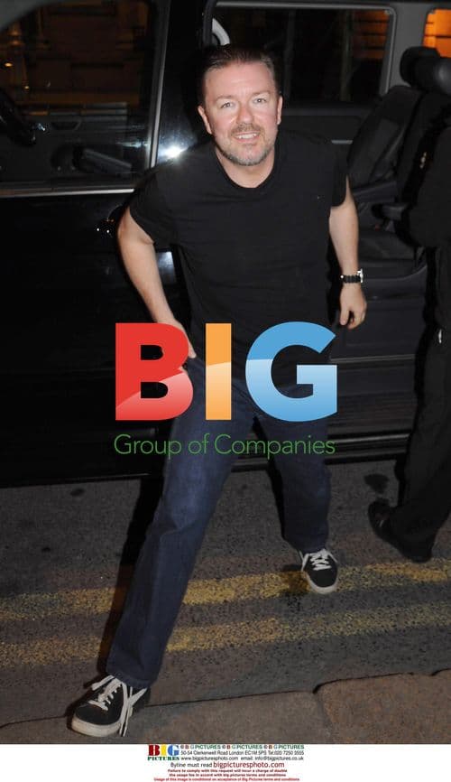 Ricky Gervais in Dublin