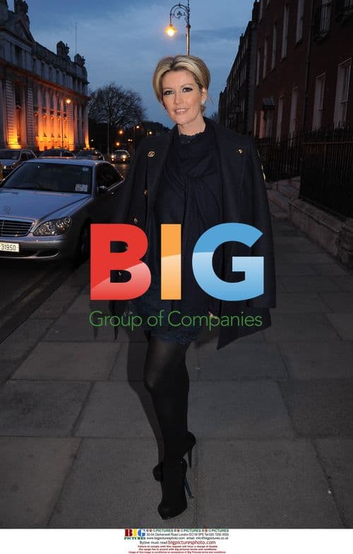 Lisa Fitzpatrick spotted near The Merrion Hotel