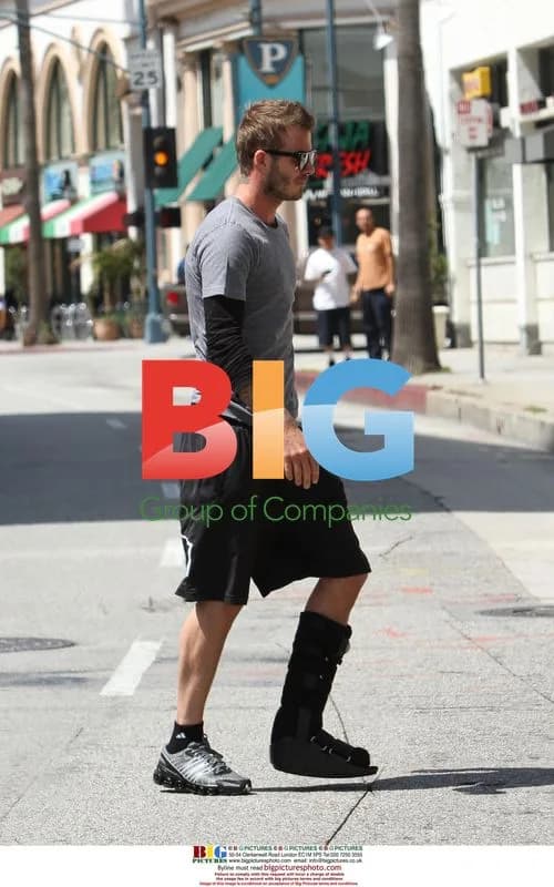 Beckhams Visit Pinkberry in LA