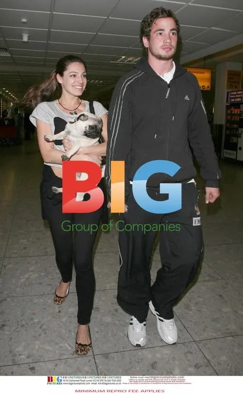 Kelly Brook Surprised at Heathrow