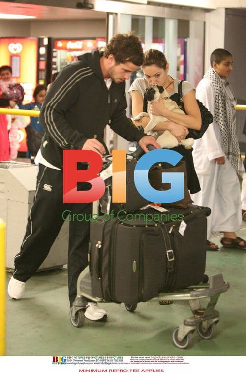 Kelly Brook Surprised at Heathrow