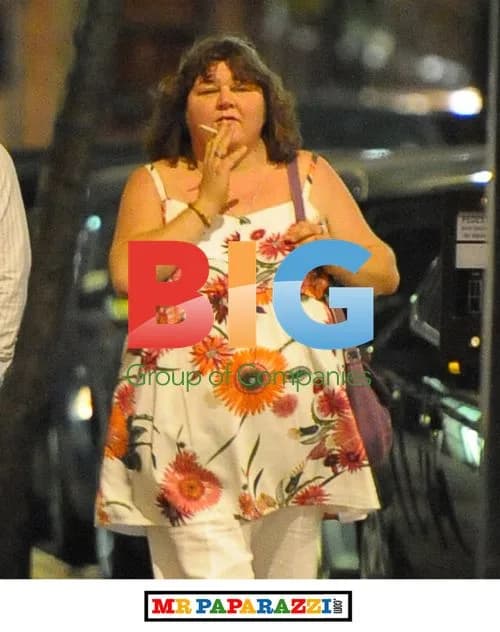 Cheryl Ferguson out in Covent Garden