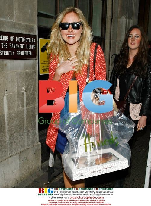 Diana Vickers Leaves BBC Radio 1 Studios