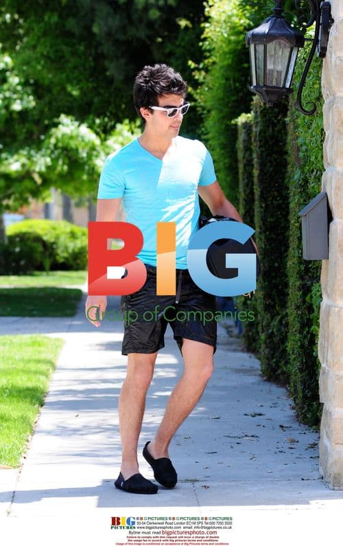 Joe Jonas Heads to Brother's House