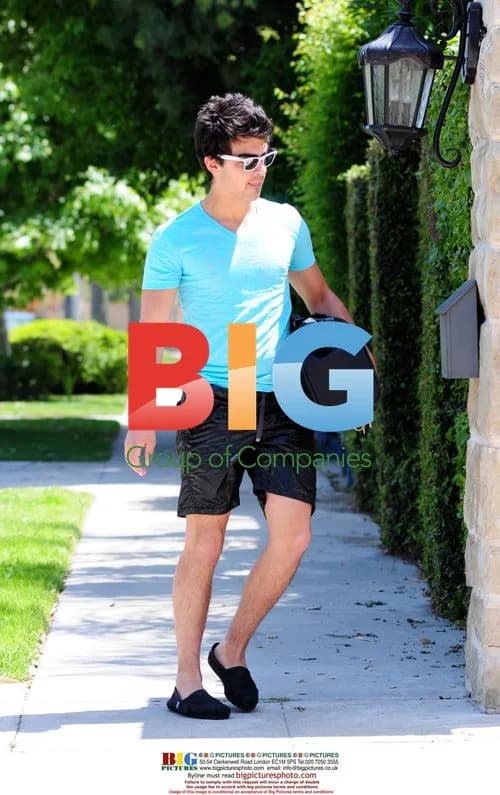 Joe Jonas Heads to Brother's House