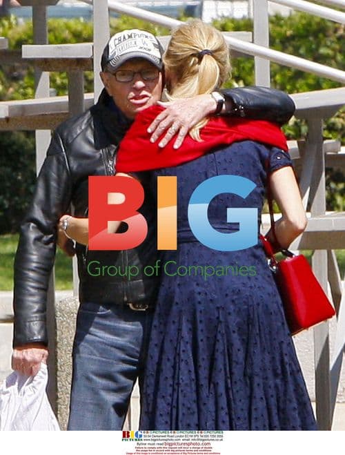 Larry King and Shawn Southwick at Little League Game