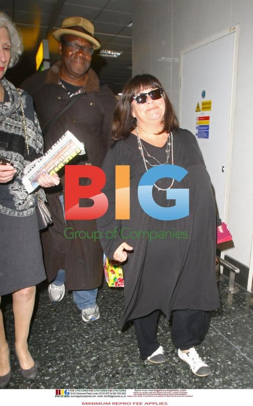 Lenny Henry and Dawn French return from Caribbean