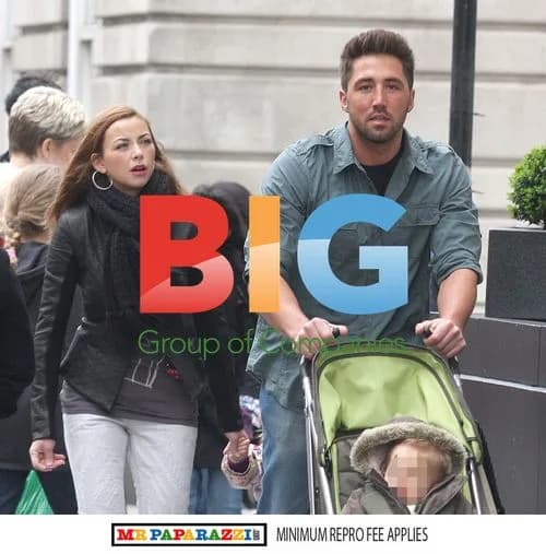 Charlotte Church and Family in London