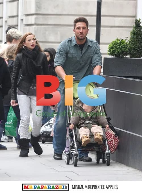 Charlotte Church with Family in London