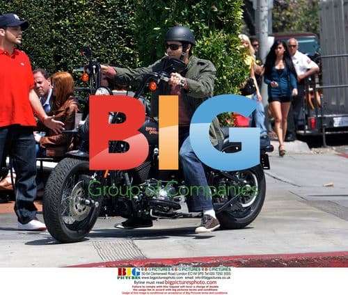 Entourage cast filming in LA