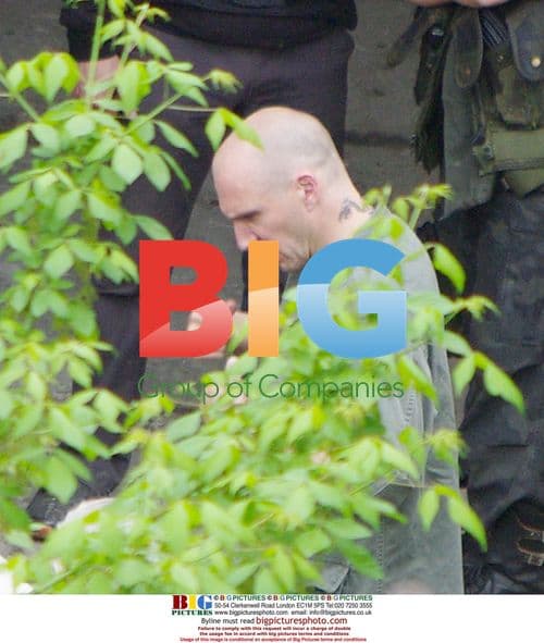 Ralph Fiennes, Gerard Butler on Coriolanus Set