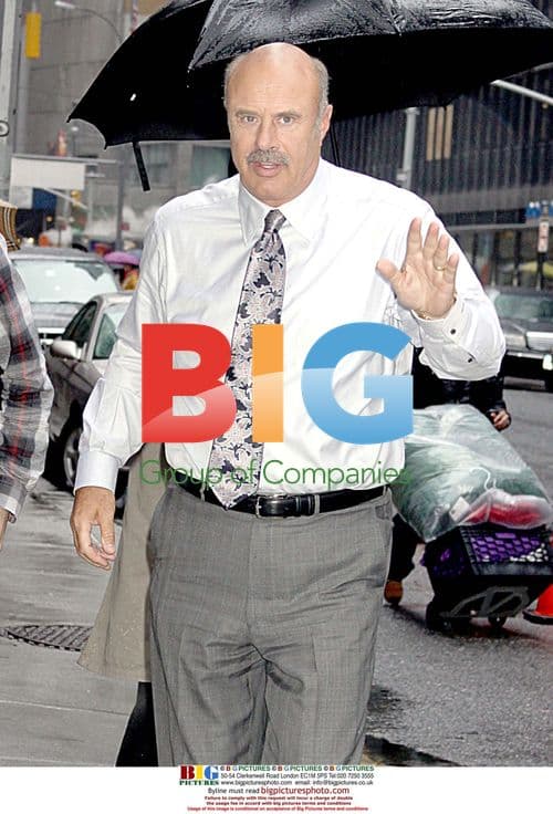 Dr. Phil at Late Show with David Letterman