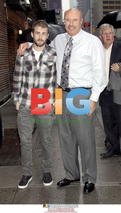 Jordan McGraw and Dr. Phil on 'Letterman'