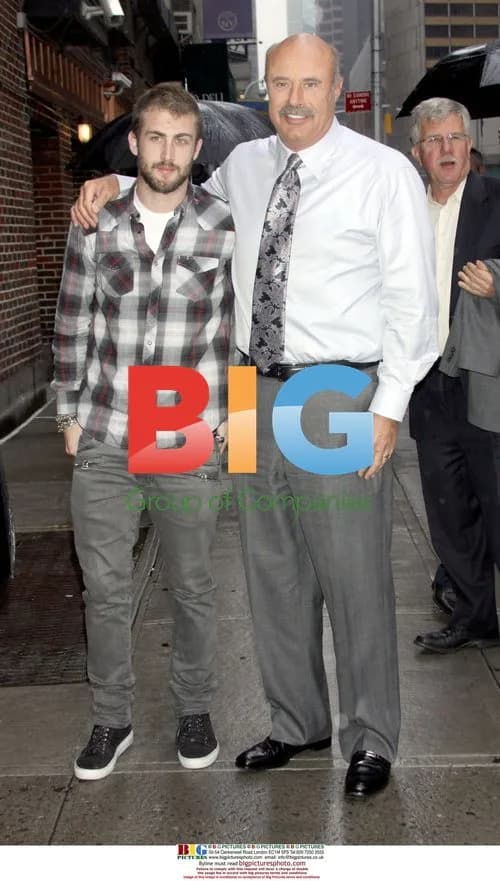 Jordan McGraw and Dr. Phil on 'Letterman'