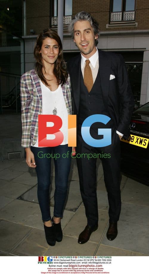 George Lamb and Karima Adebibe at Samsung 3D TV Party