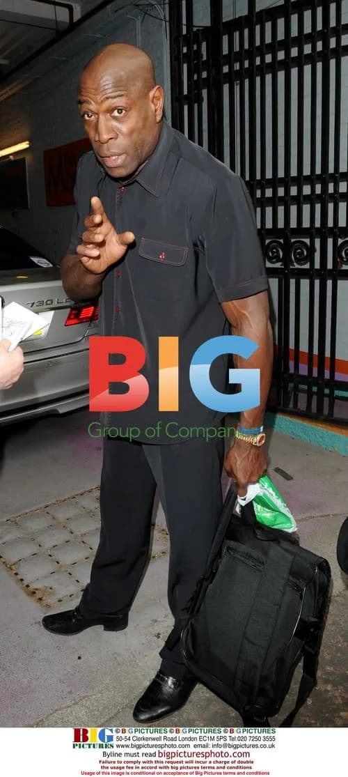 Celebs outside ITV Studios in London