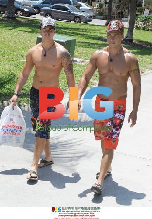 Pauly D and Vinny at Miami Beach