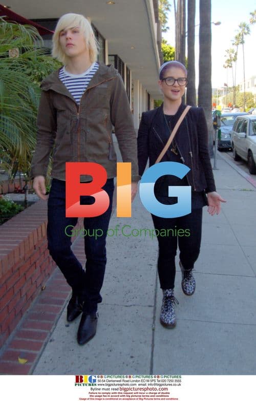 Kelly Osbourne and Luke Worrall in Beverly Hills