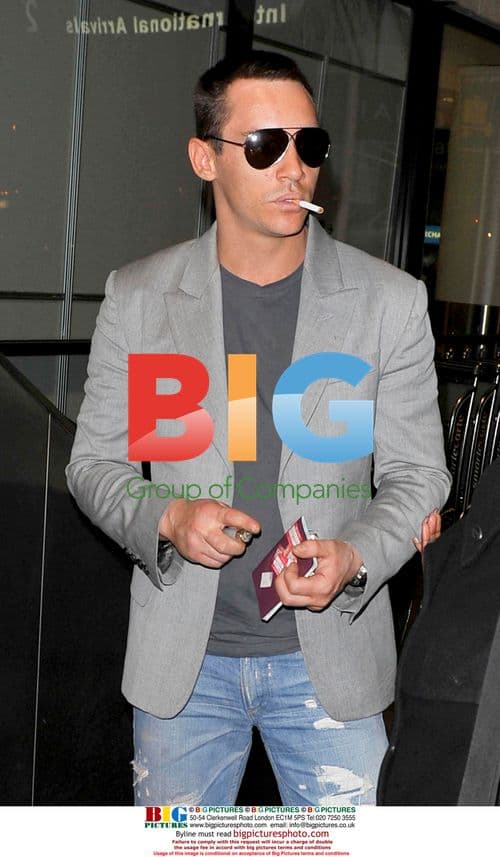 Jonathan Rhys Meyers at LAX