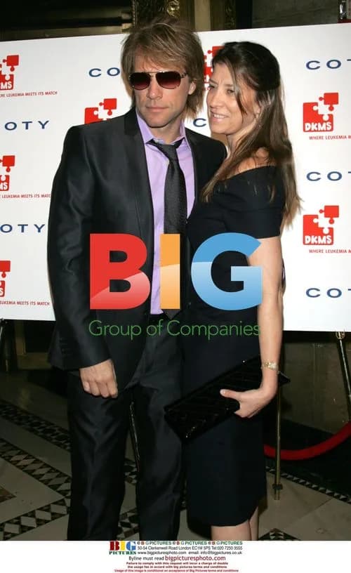 Jon Bon Jovi and Dorothea at DKMS Gala